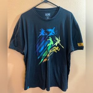 Blizzard Overwatch Black Mens T-Shirt - XL